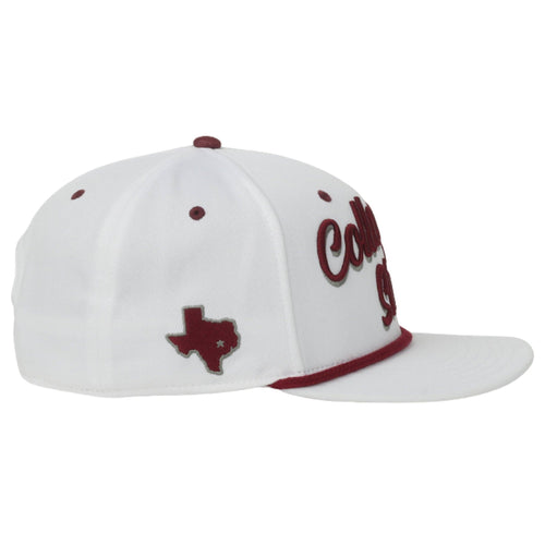 College Station Texas A&M Aggies Hat: White
